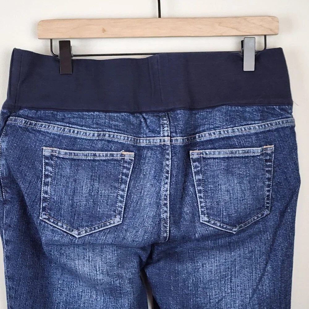 Liz Lange for Target maternity jeans size 12 blue